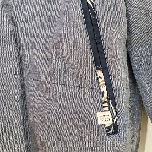 Sovereign Code Satin Nylon Full Zip Bomber Windbreaker Jacket Mens Large - Picture 13 of 16